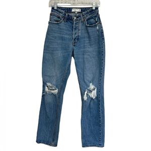Abercrombie & Fitch The Dad High Rise Jean Curve Love - Size 24/00